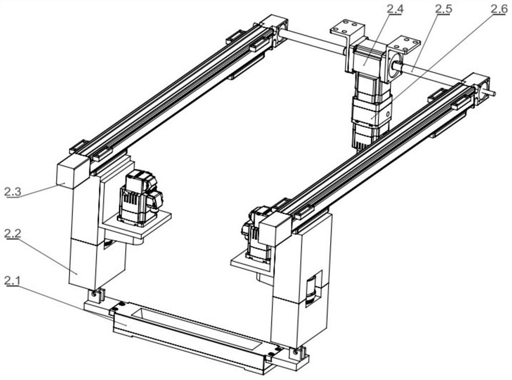 A 3D printing equipment leveling system and automatic leveling method thereof