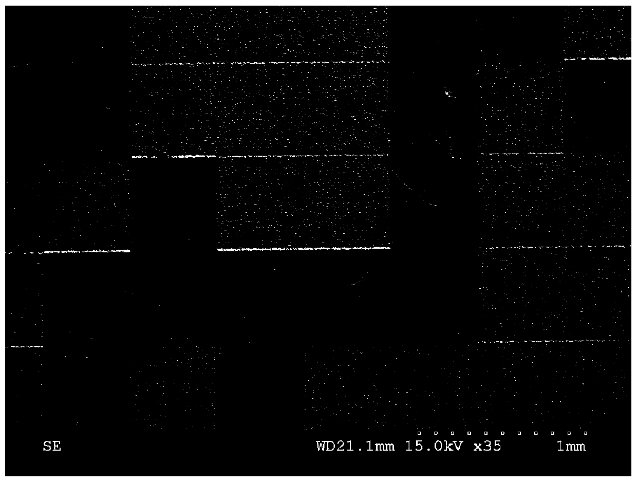 Method for preparing mark stamp based on femtosecond laser ablation composite induction