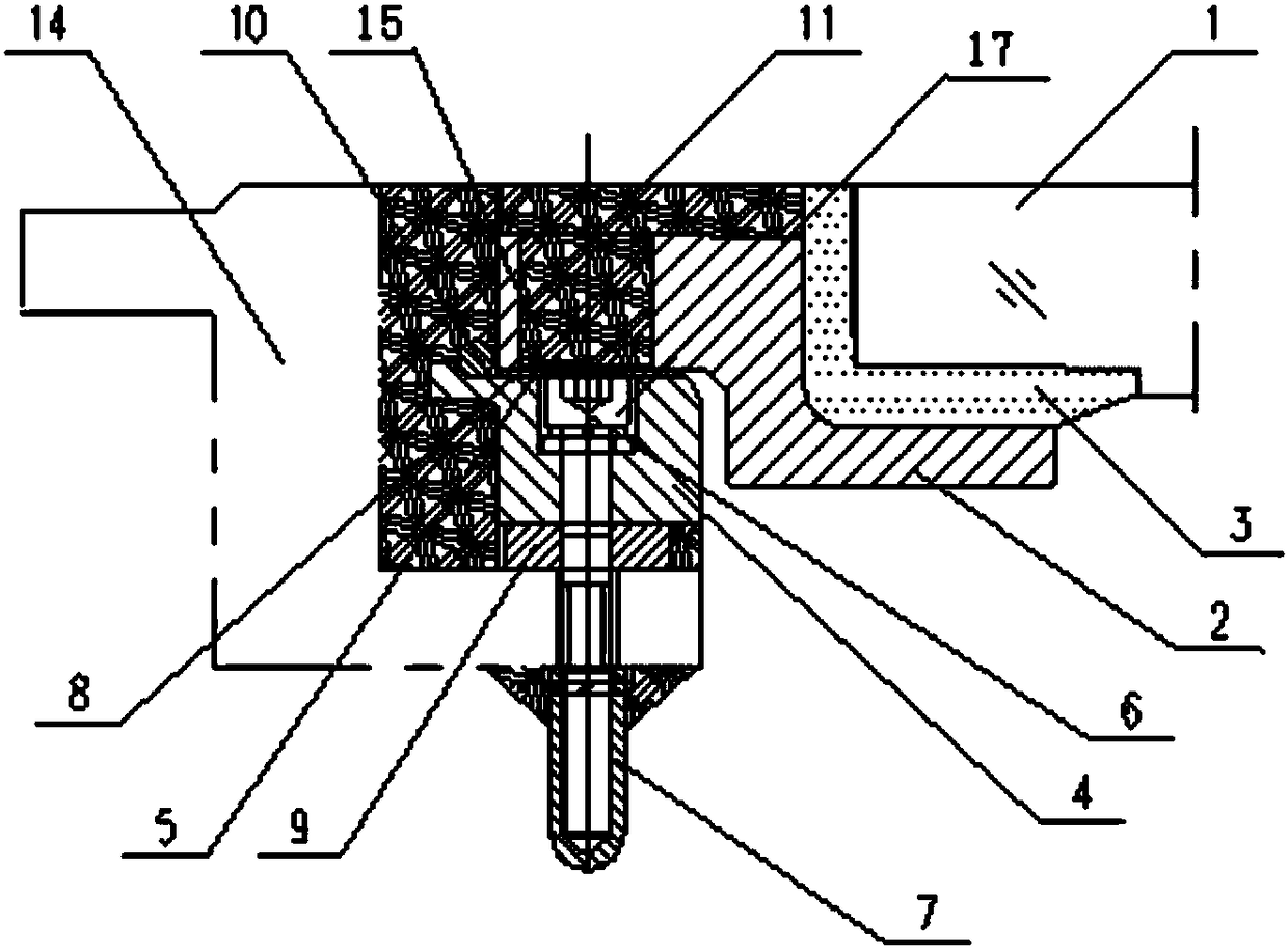 Car window structure of rail car and assembly and disassembly method