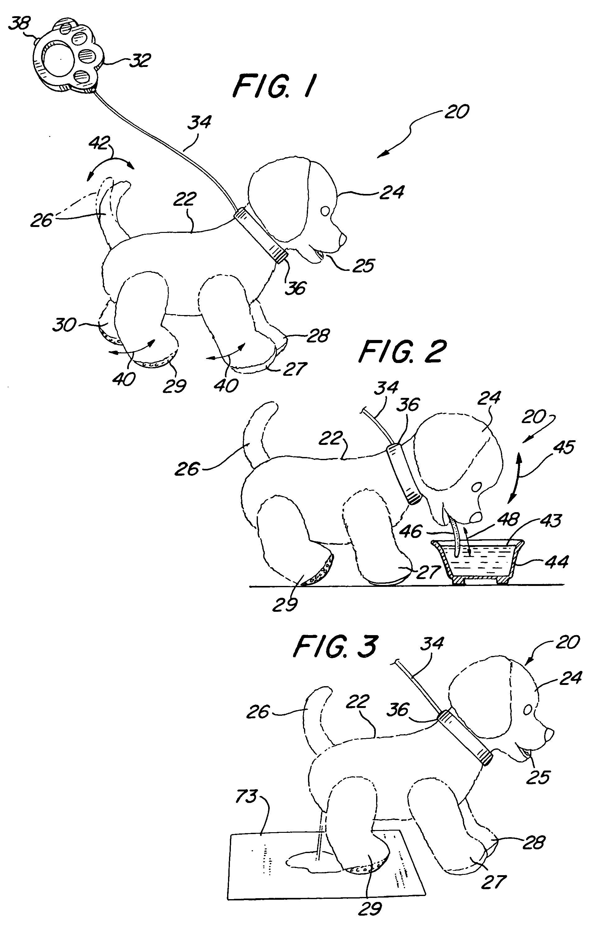 Animated toy figure