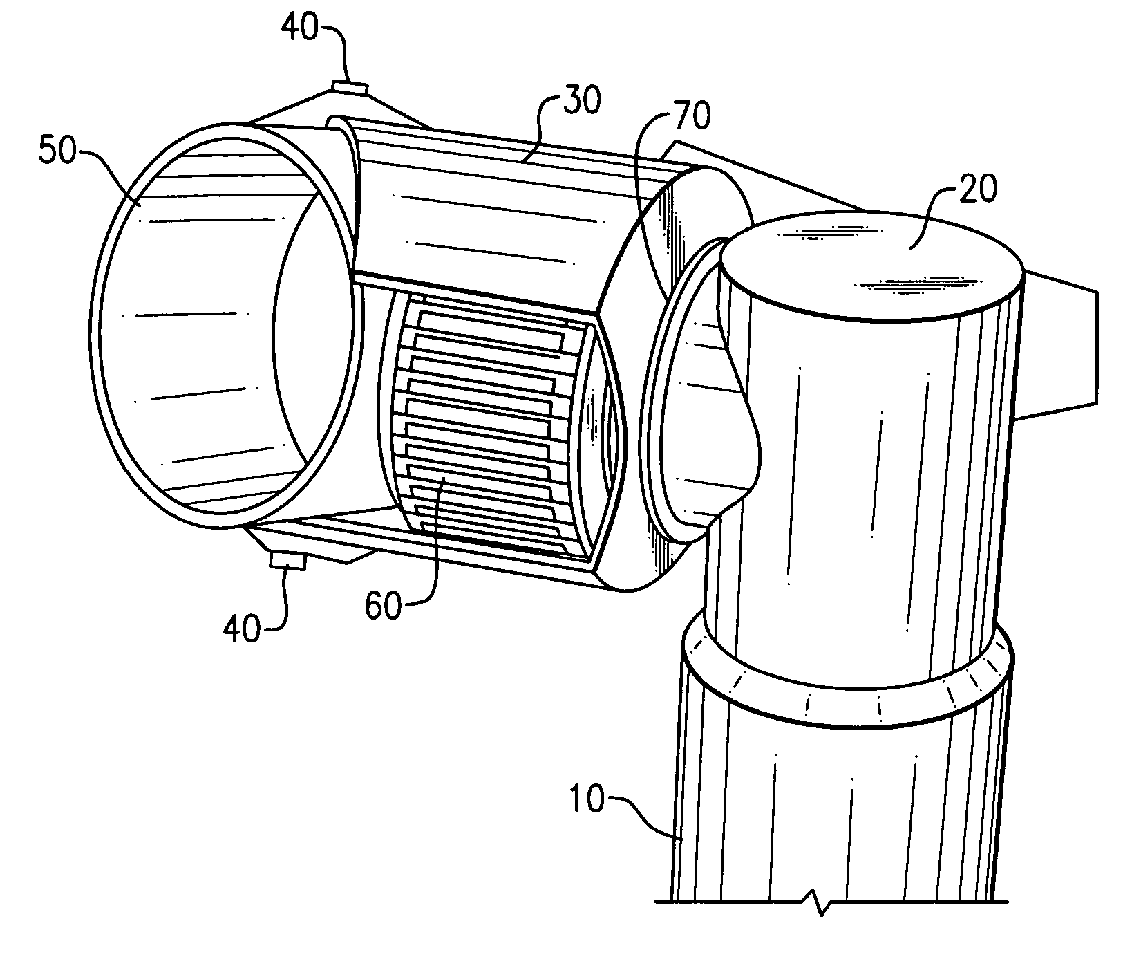 Wind-turbine with load-carrying skin