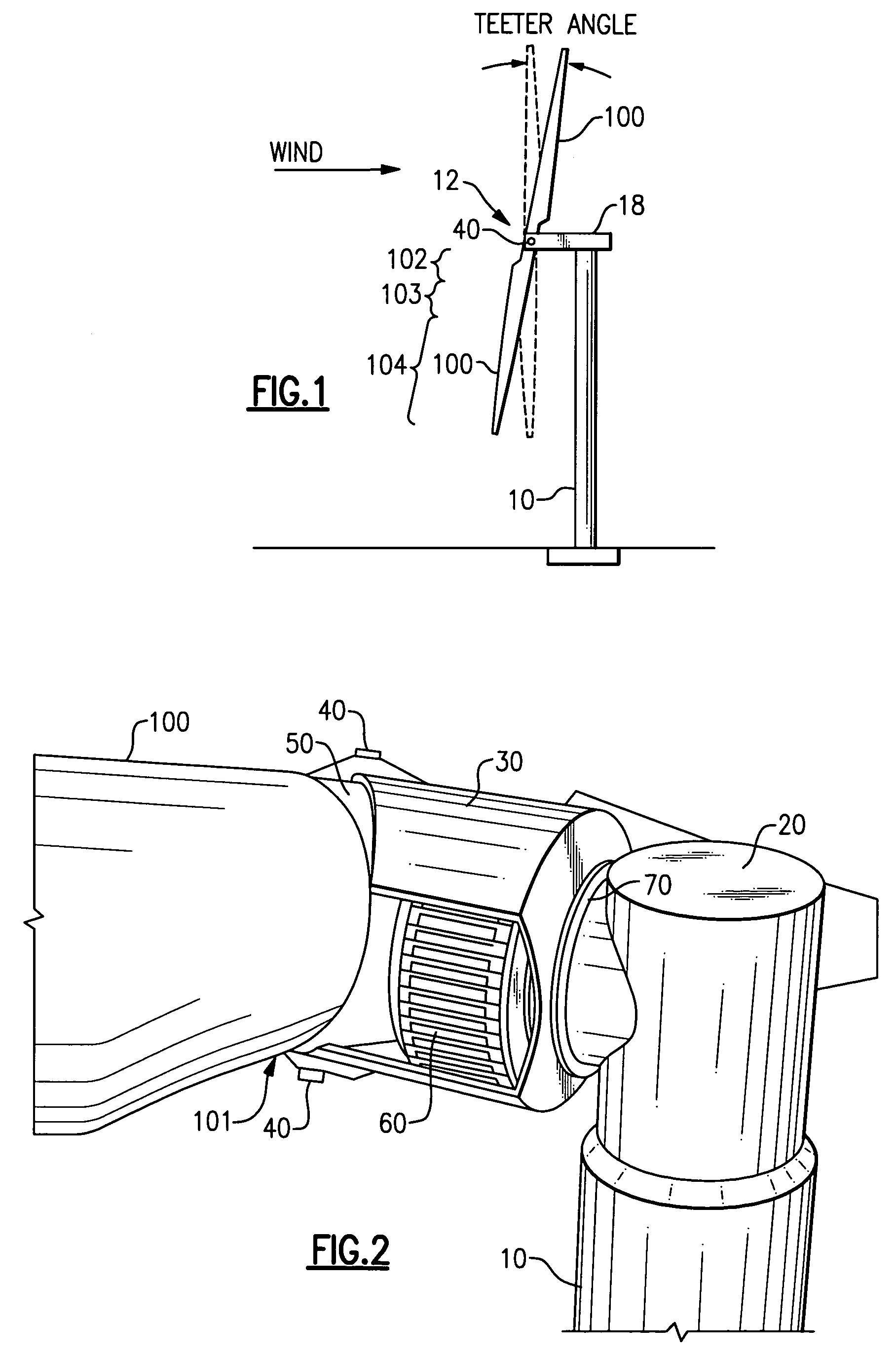 Wind-turbine with load-carrying skin