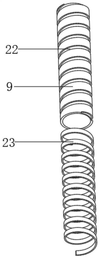 Foundation pit support device for road construction