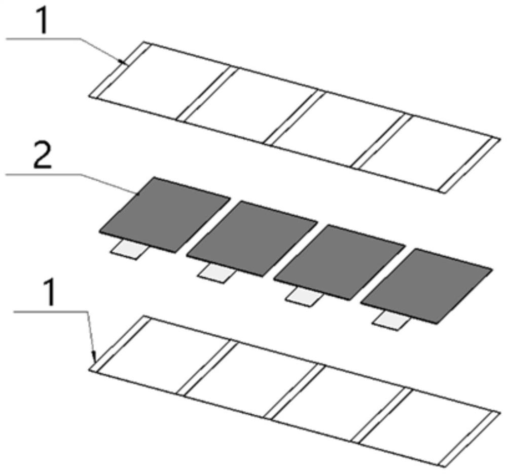 Manufacturing method of laminated pole group, laminated pole group and battery