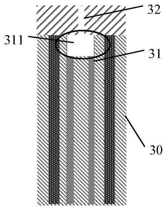 Method for forming contact groove and semiconductor