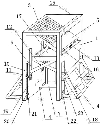 A High Stability Automatic Discharge System of Household Garbage at Construction Sites