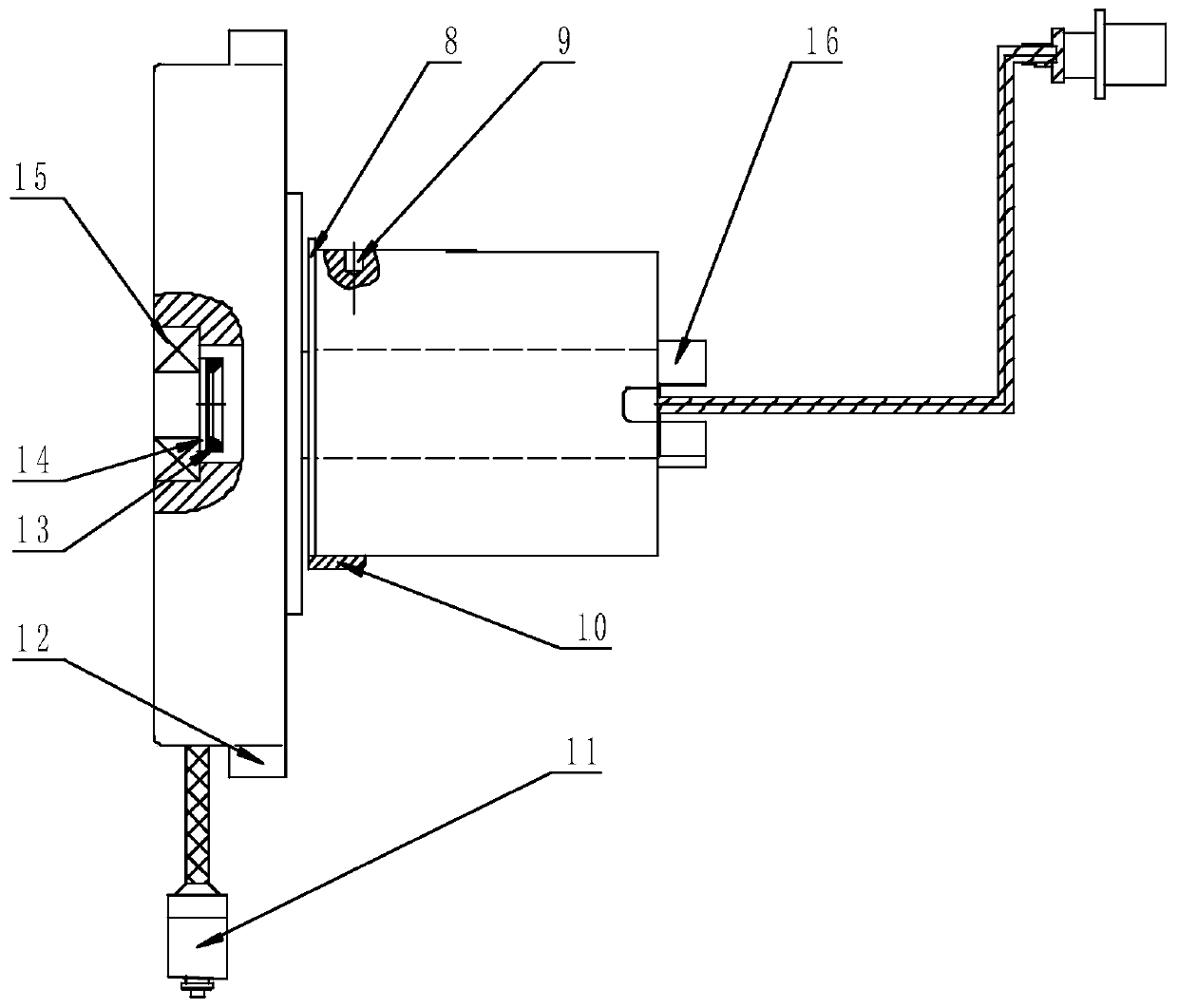 Multifunctional airplane brake cooling control device