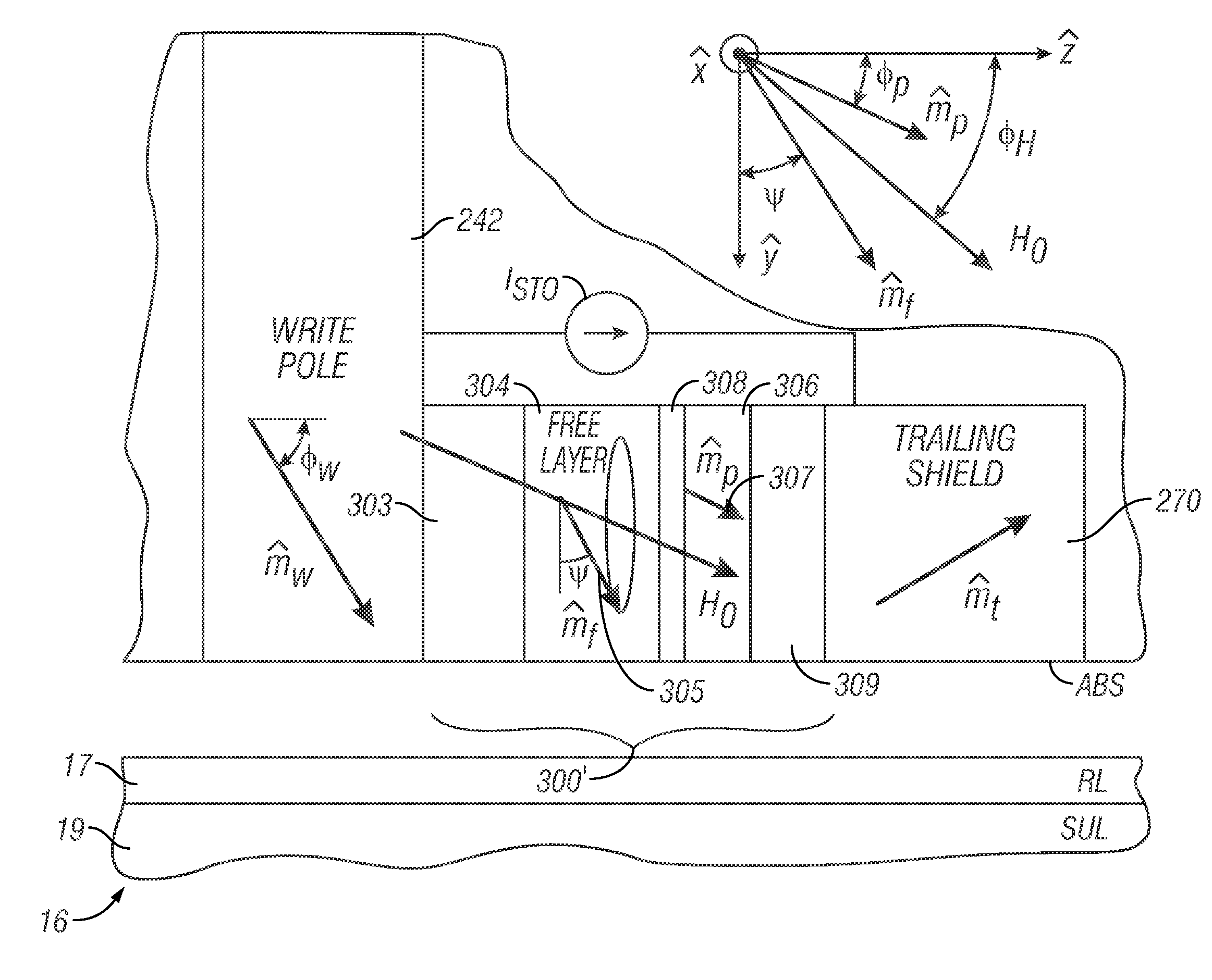 Perpendicular magnetic recording write head and system with improved spin torque oscillator for microwave-assisted magnetic recording