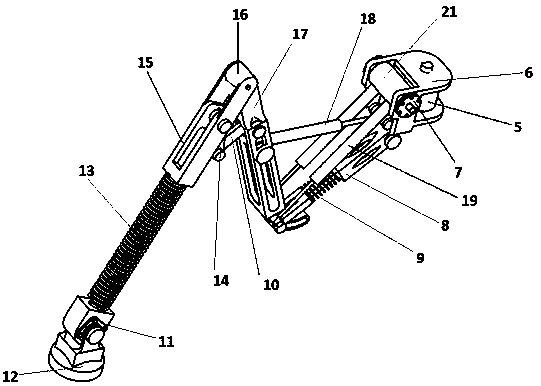 Locomotive advancing device