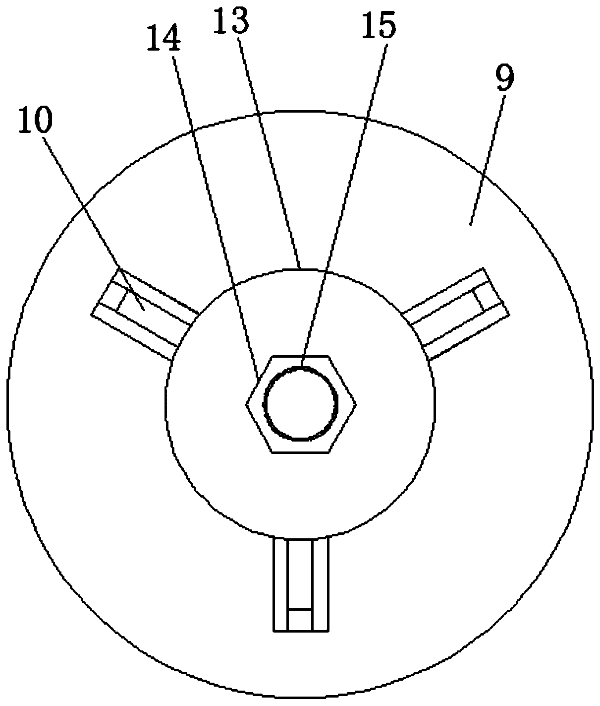 Automatic centering butt joint structure for steel pipe