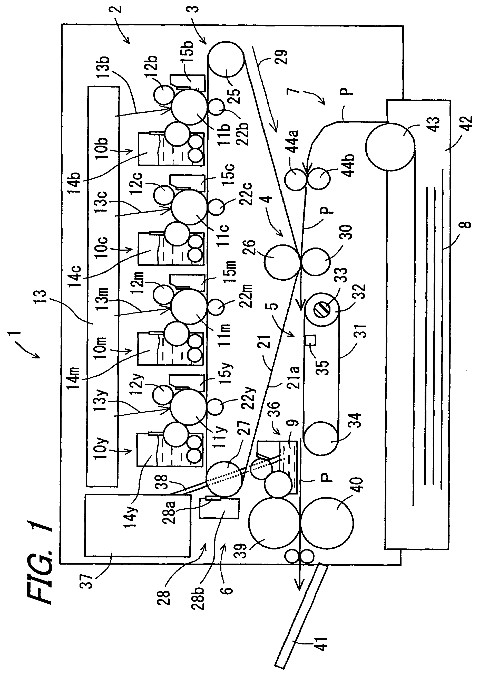 Image forming apparatus employing heating and fixer fluid applying sections