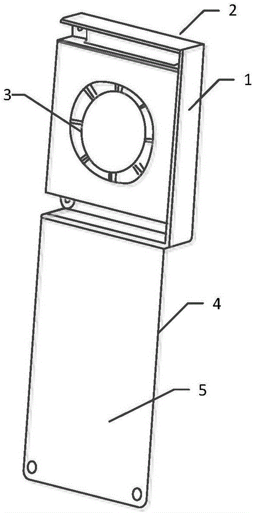 Device for monitoring micro-water density of SF6 on line