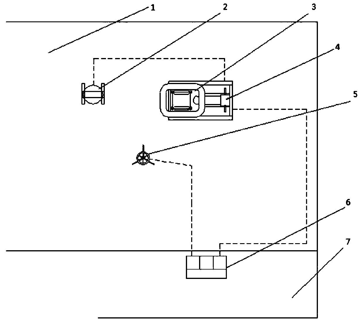 Lightning stroke impulse voltage test system