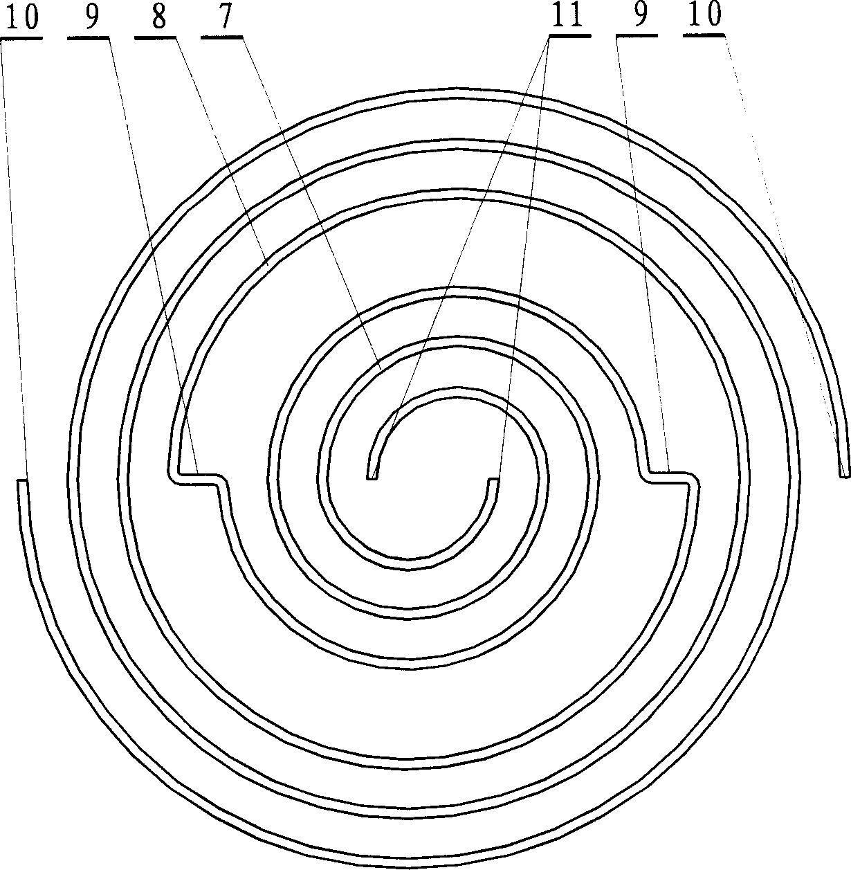 Inductance coupled coil and inductance coupled plasma device