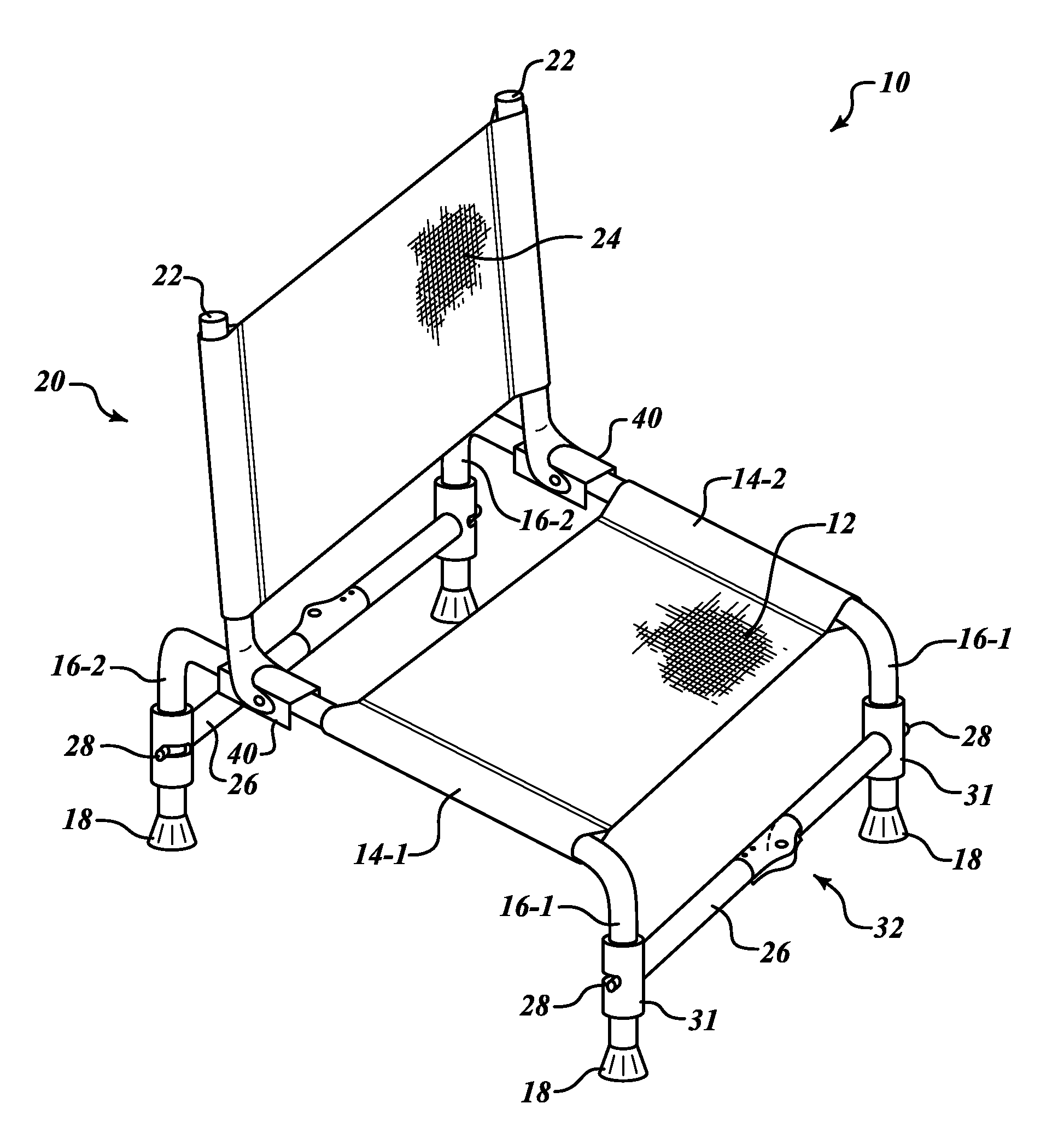 Collapsible chair