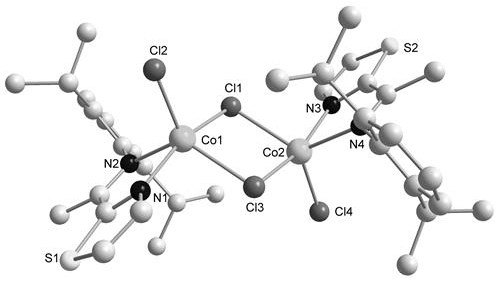 Thiazole imine-cobalt compound as well as synthesis method and application thereof