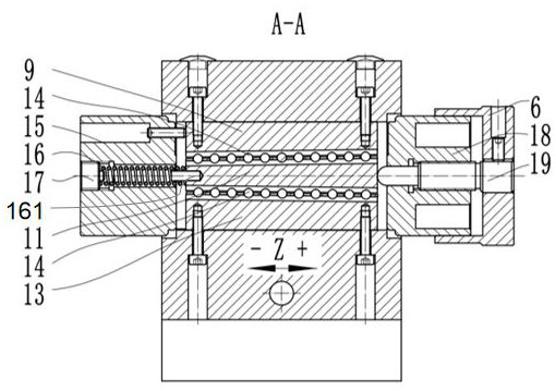 High-precision center fine-adjustment grinding machine tailstock