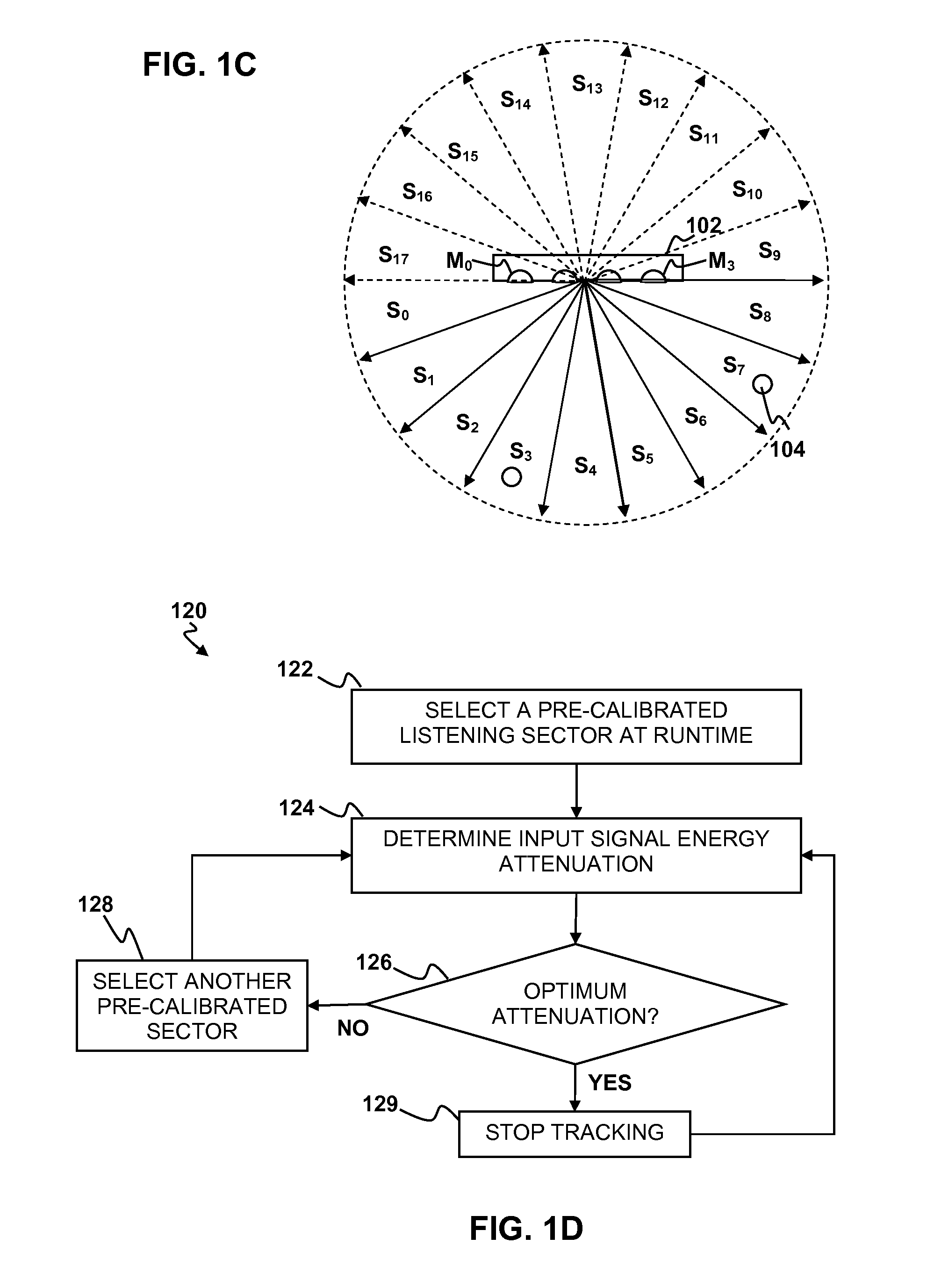 Tracking device with sound emitter for use in obtaining information for controlling game program execution