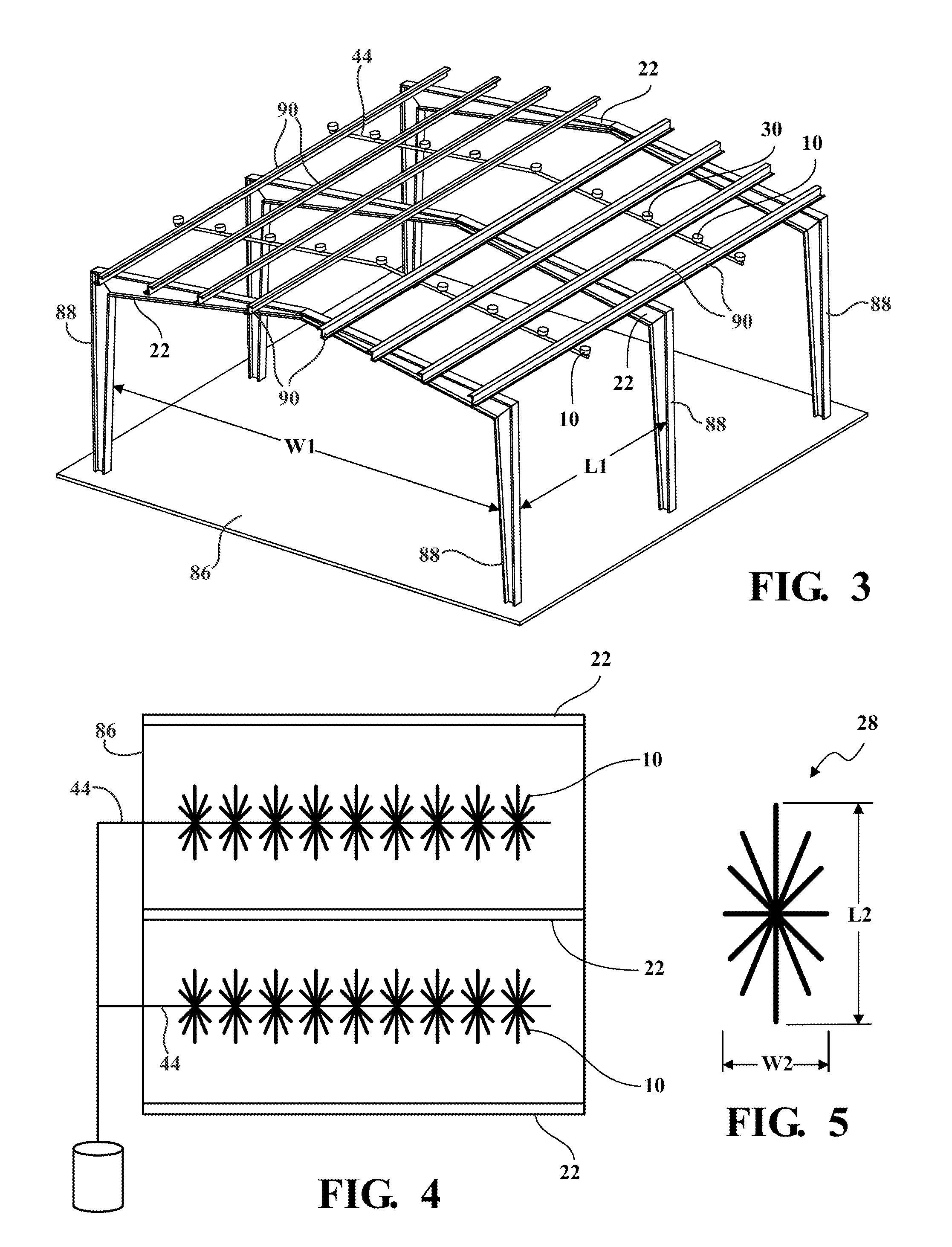 Fire sprinkler with flue-penetrating non-circular spray pattern