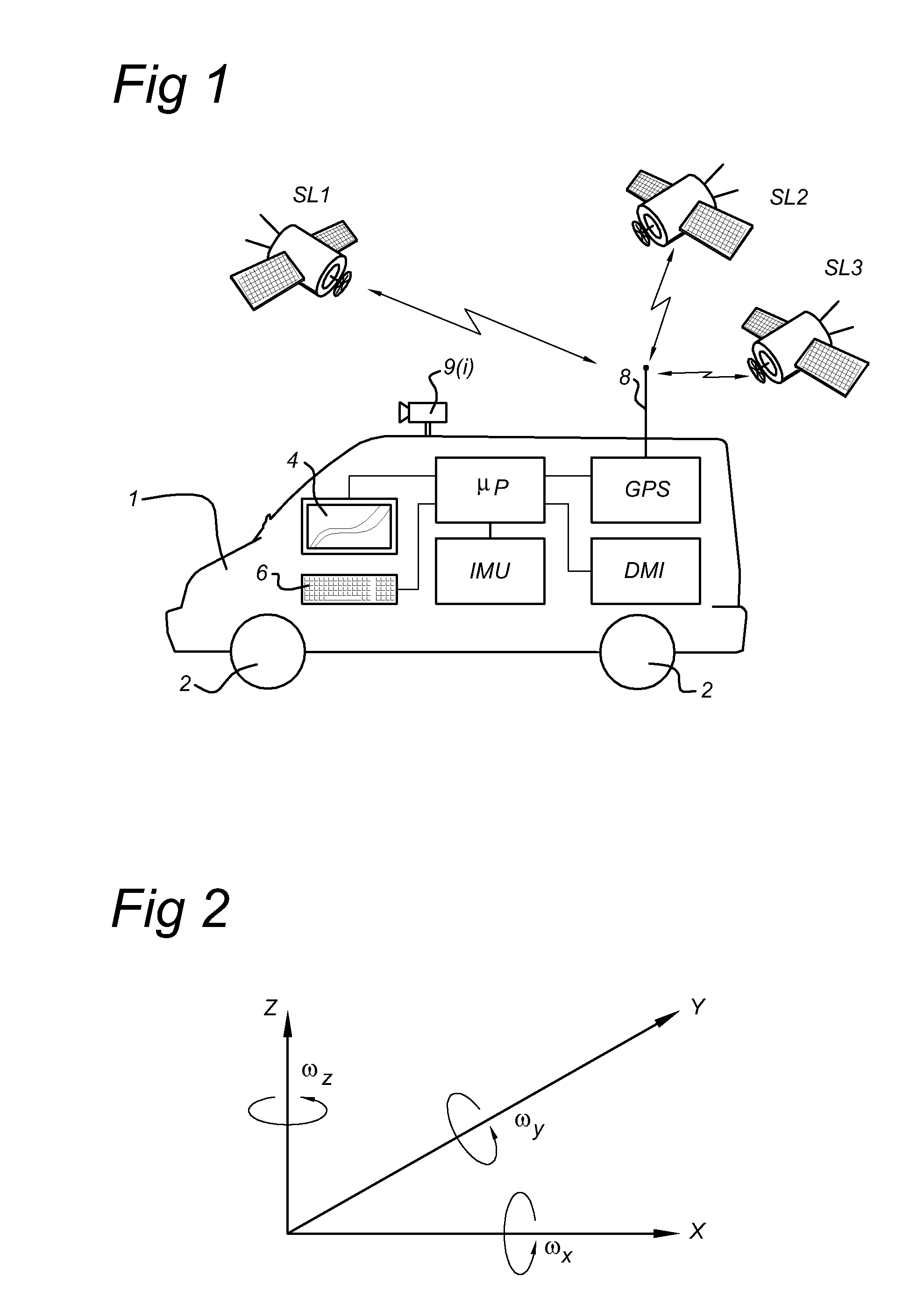 Method of capturing linear features along a reference-line across a surface for use in a map database