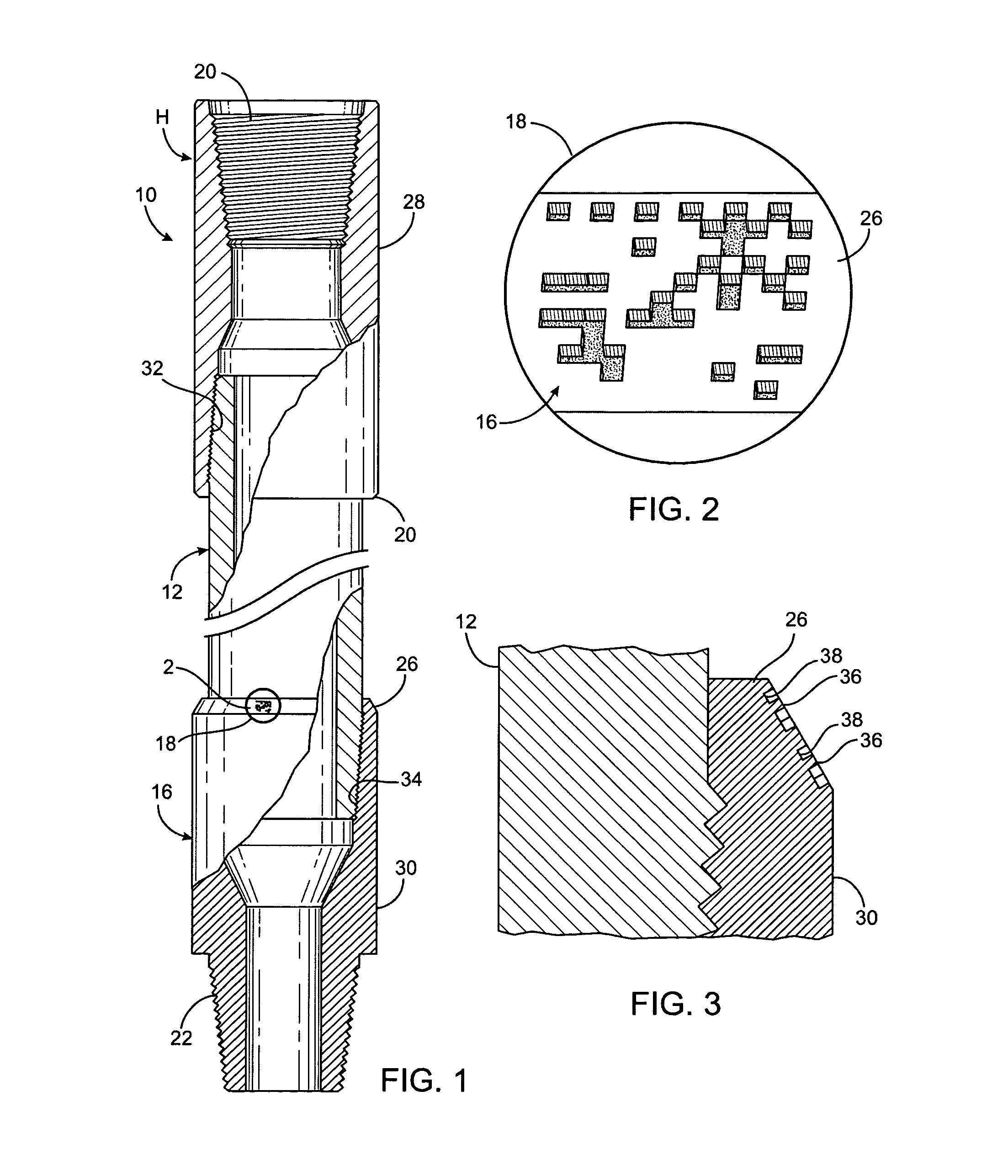 Labeled drill pipe