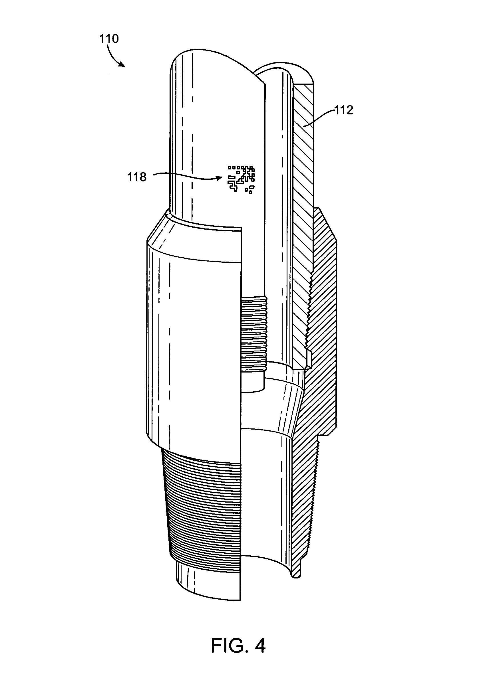 Labeled drill pipe