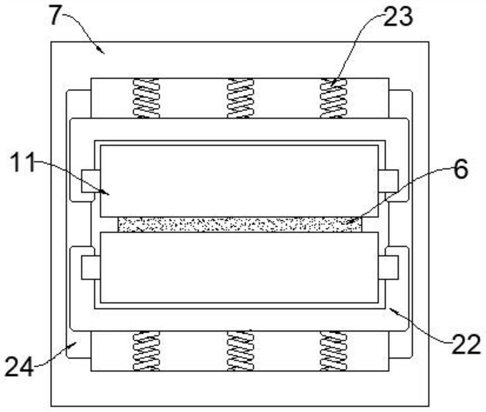 Winding device for protective film production