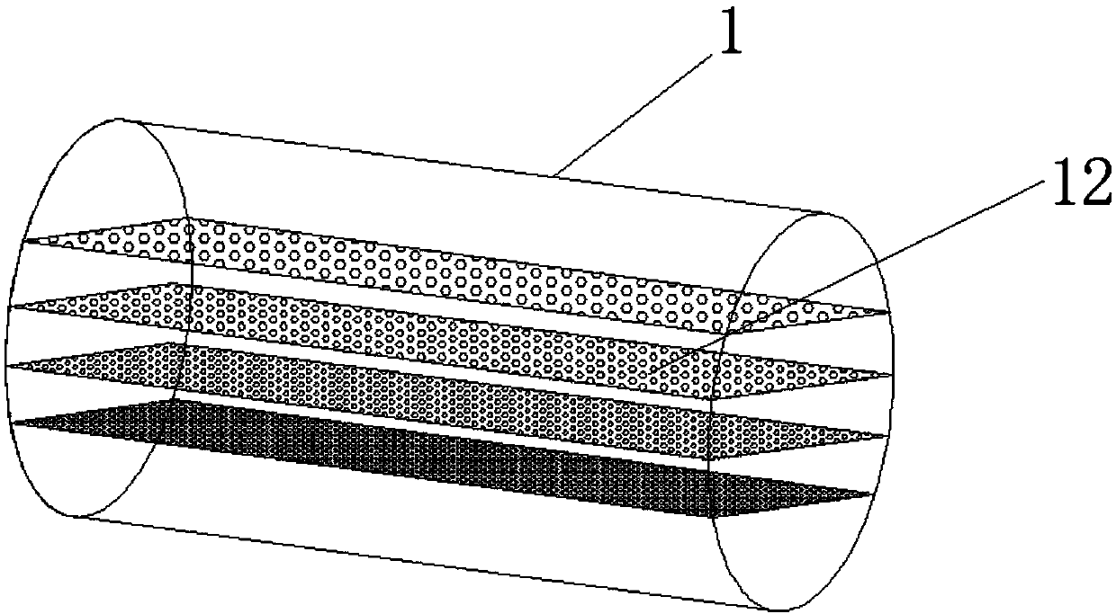 Separator for brown rice and rice husk