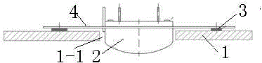 A magnetic head installation method and its structure