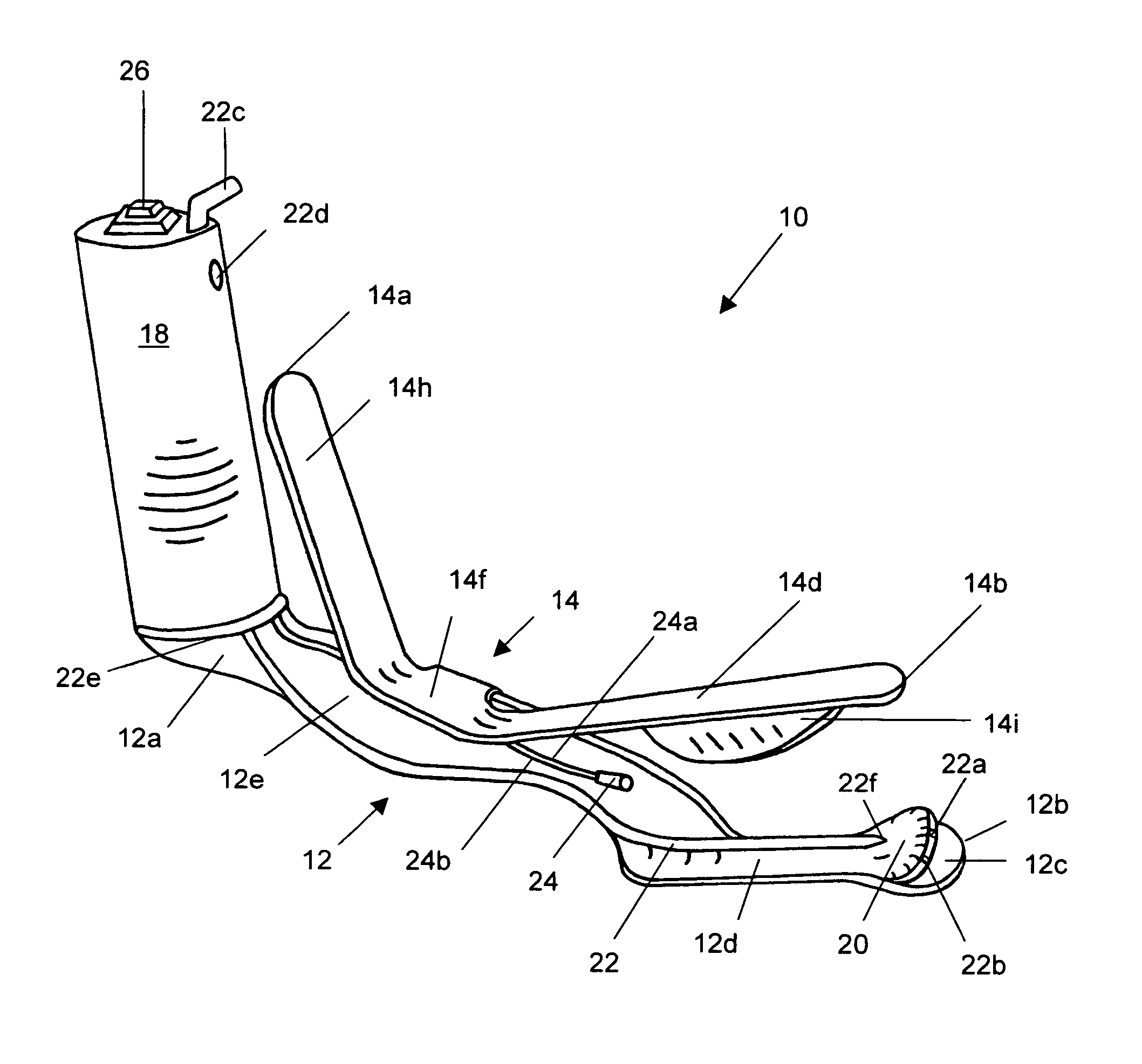 Dual blade laryngoscope with esophageal obturator