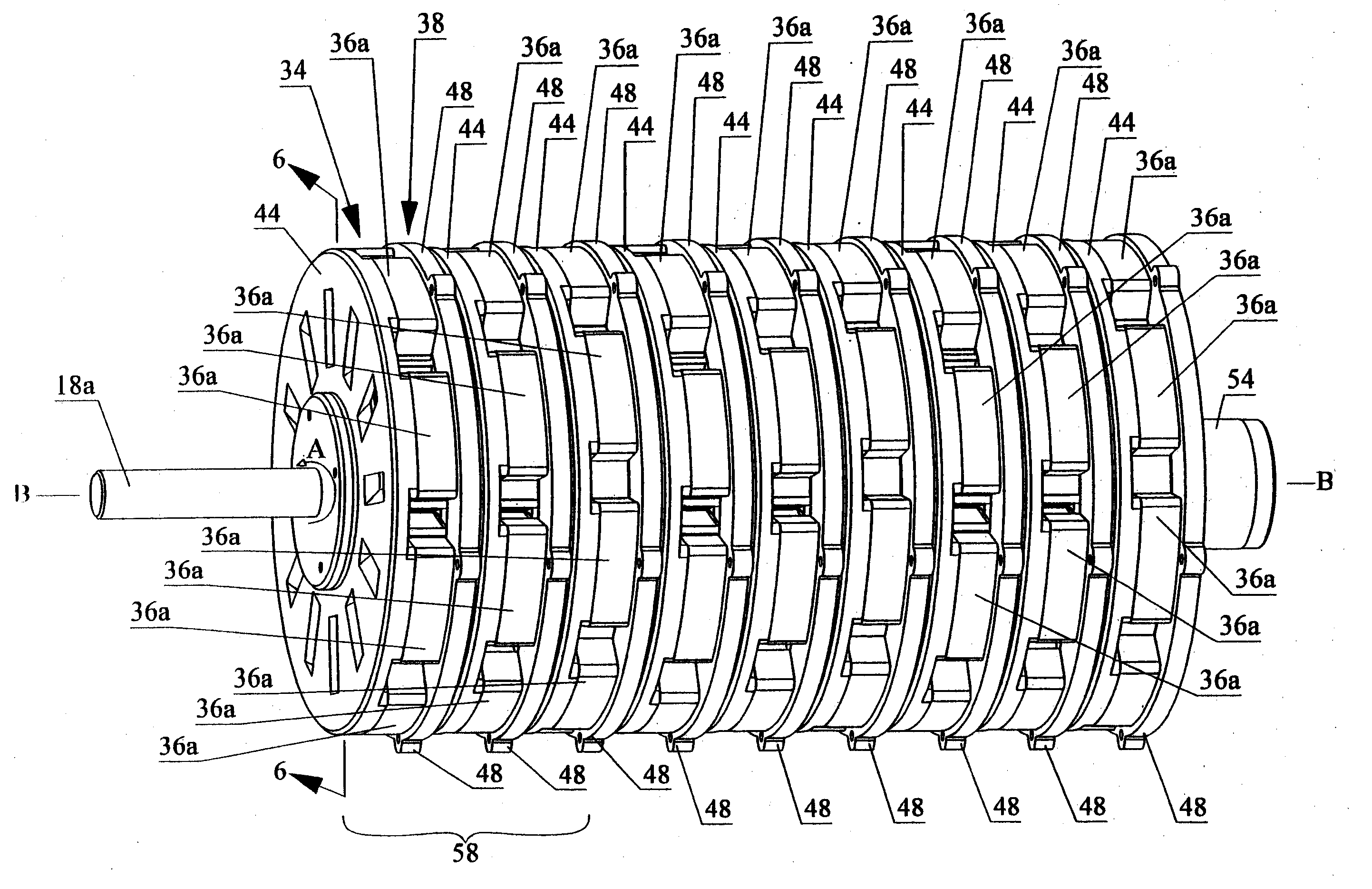 Poly-phasic multi-coil generator
