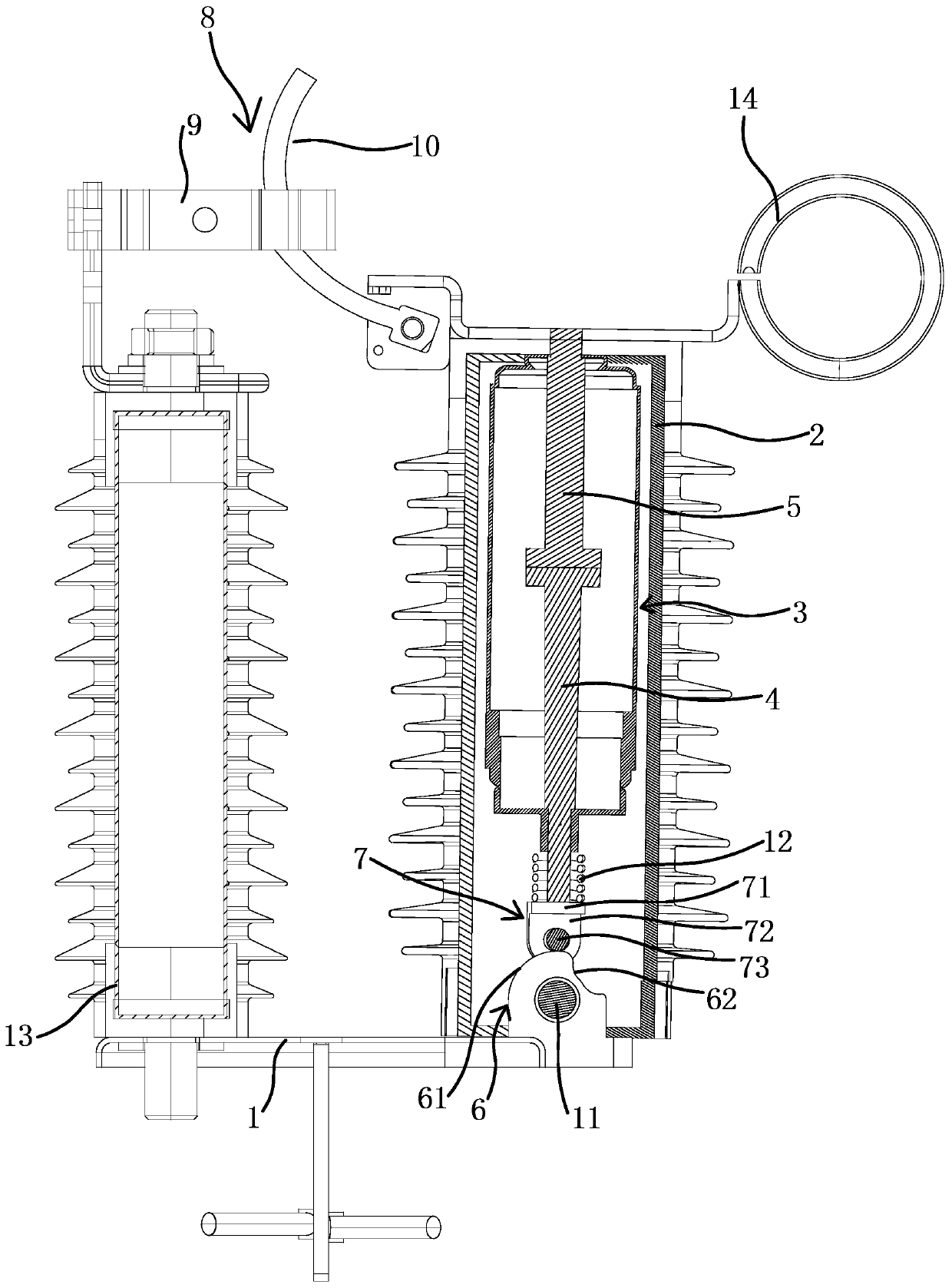 Vacuum load switch