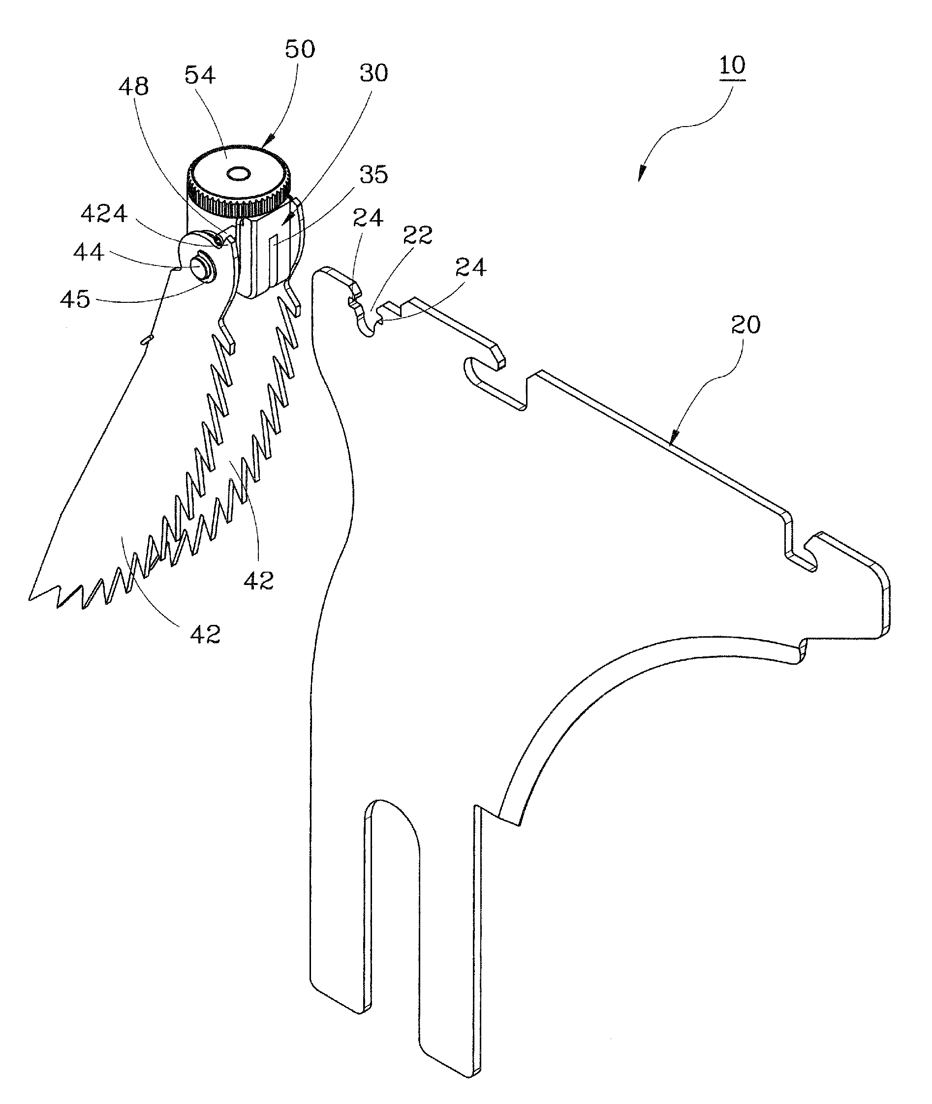 Spreader assembly for table saw