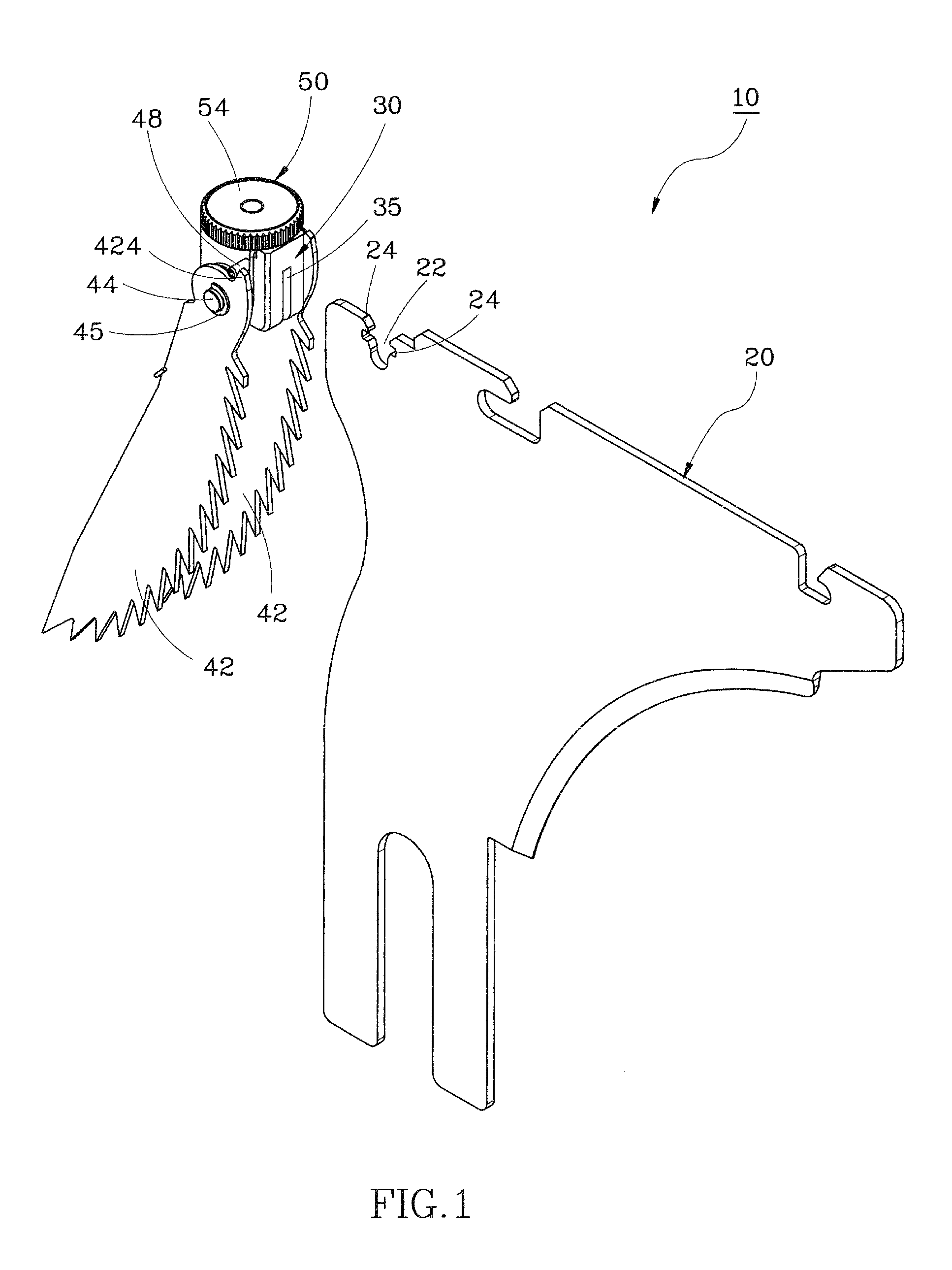 Spreader assembly for table saw