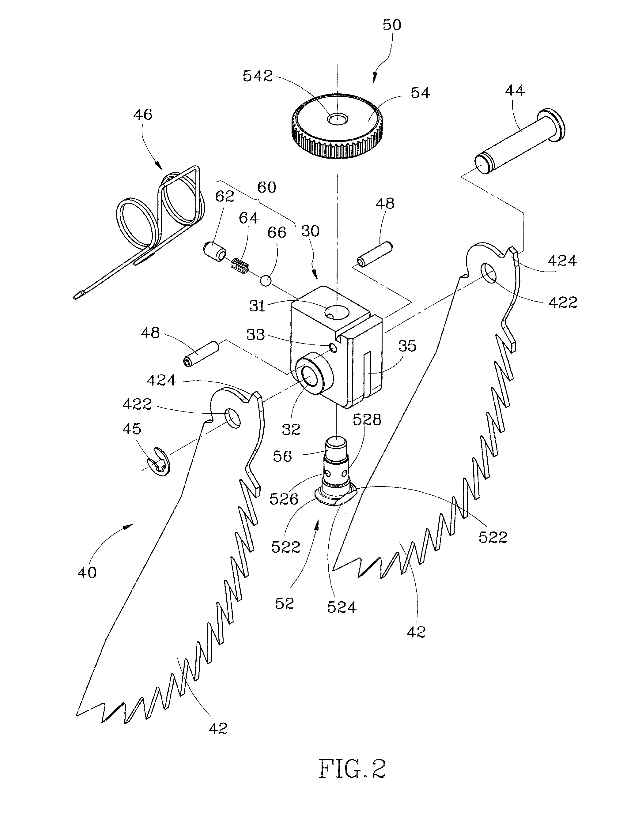 Spreader assembly for table saw