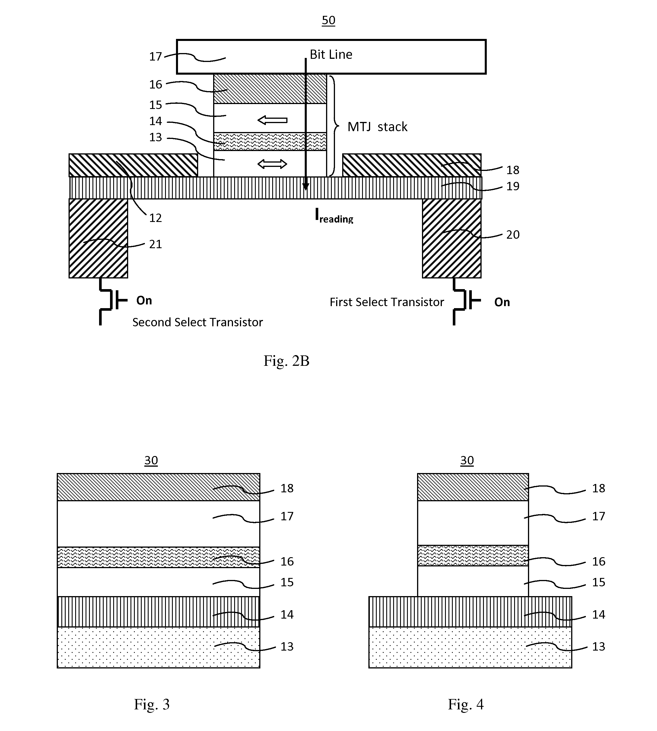 MRAM having spin hall effect writing and method of making the same