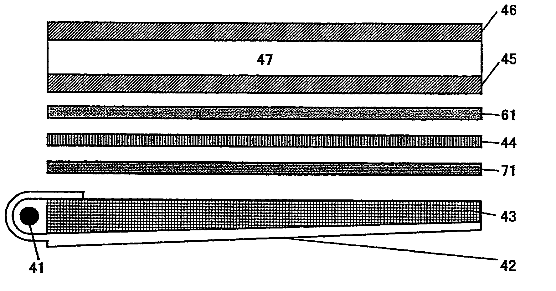 Anisotropic spectral scattering films, polarizers and liquid crystal displays