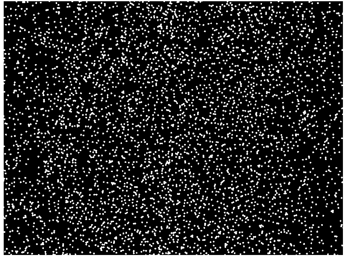 Method for analyzing and evaluating micro-nano particle dispersion and distribution