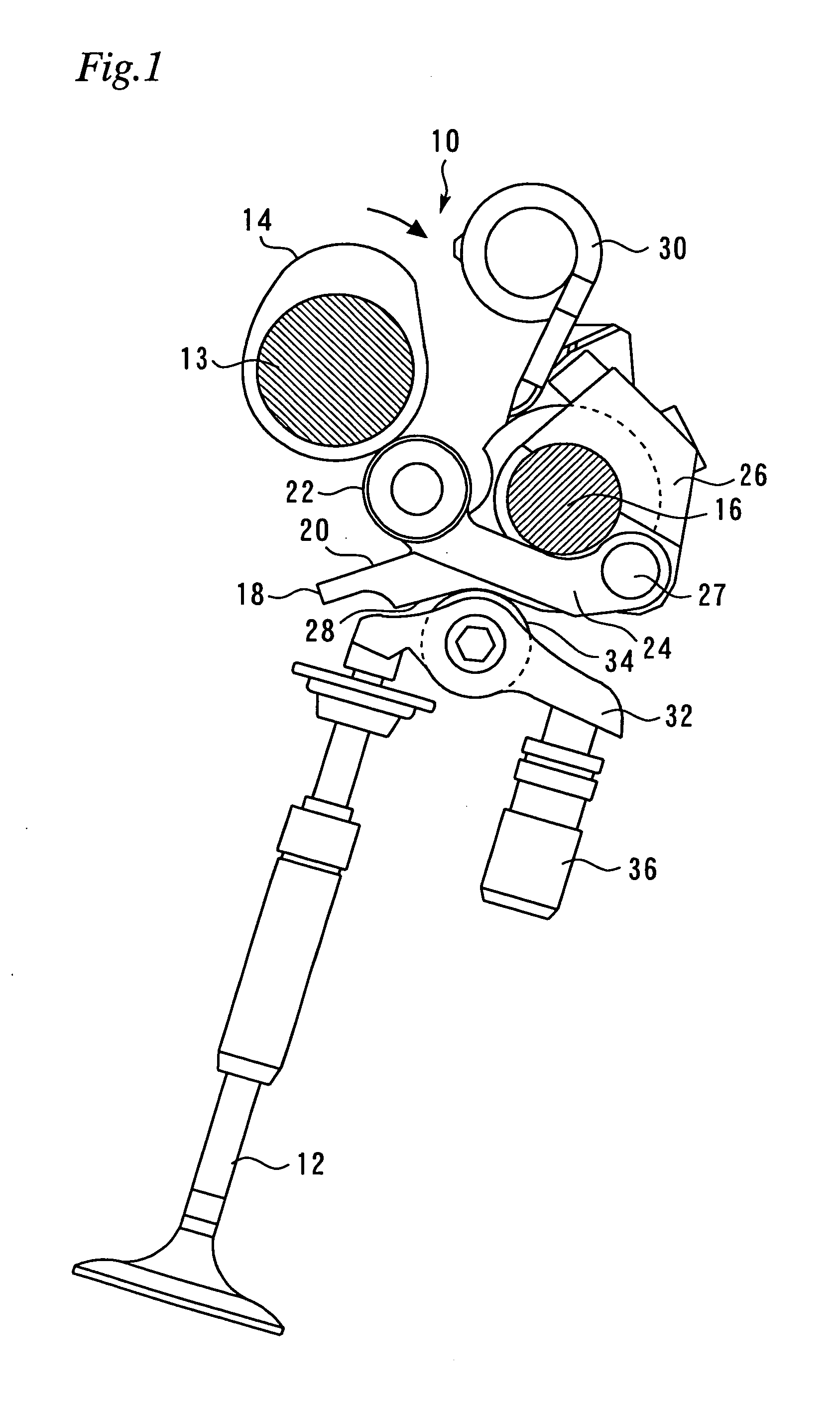 Variable valve mechanism