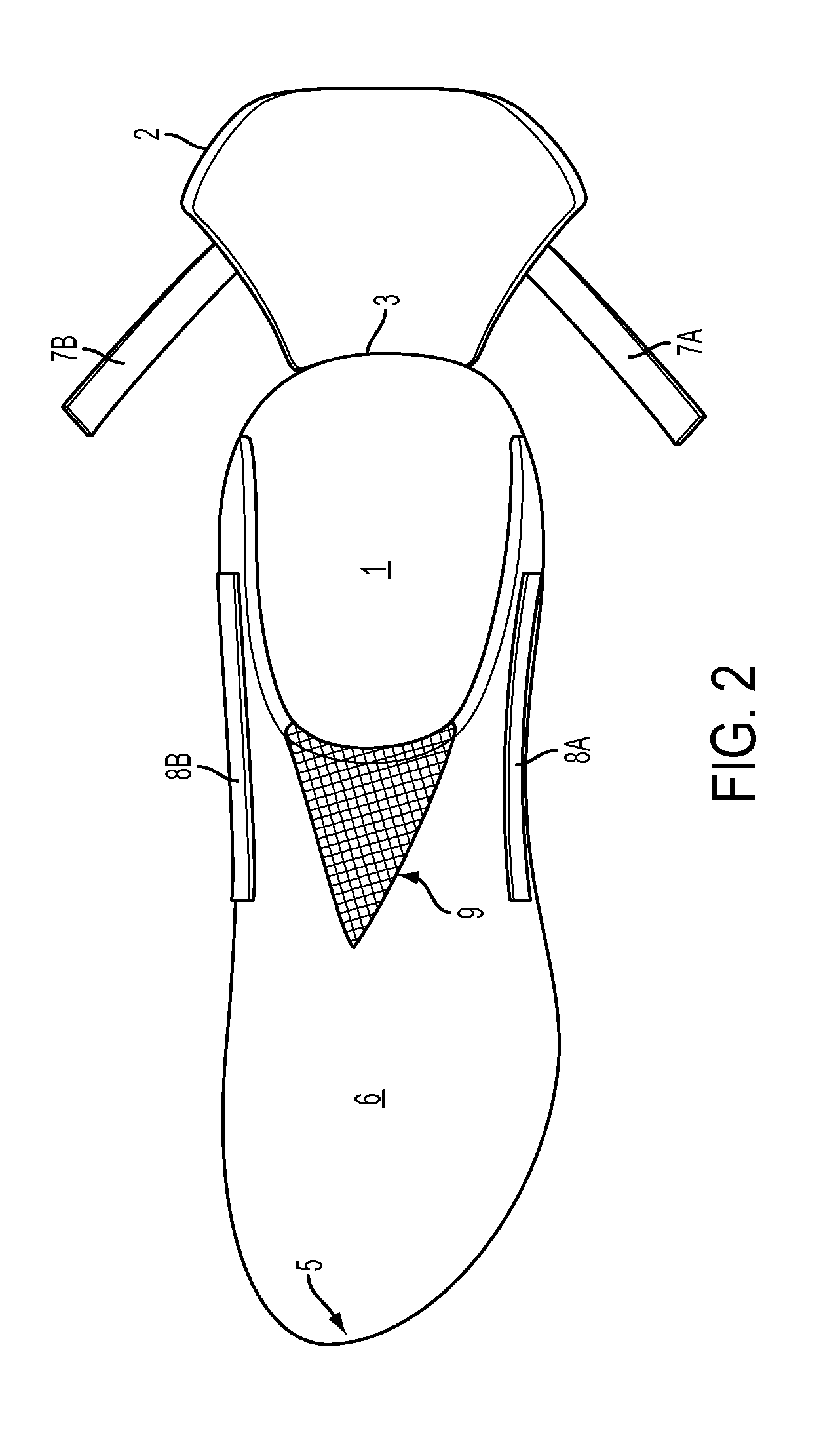 Fast transition running shoe