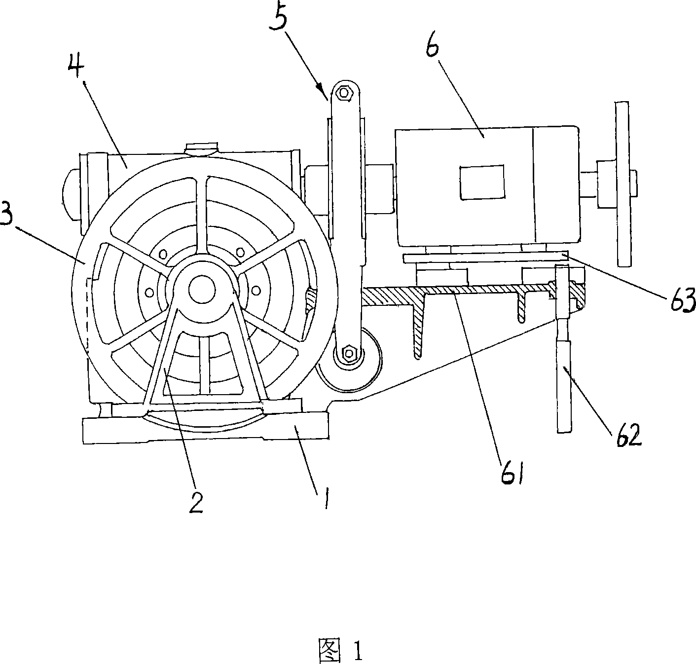 Drag for service elevator