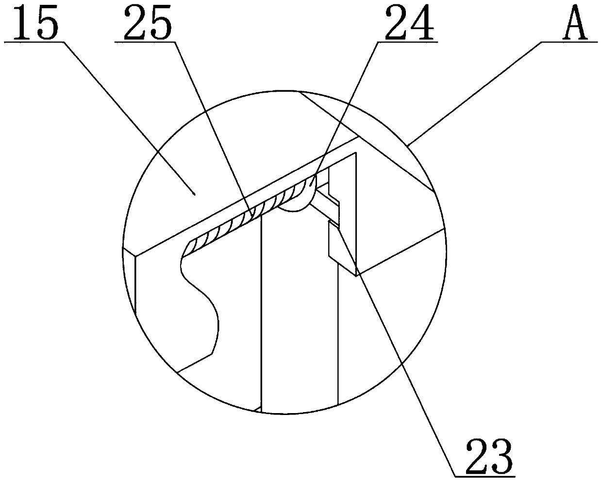 Preheating welding device for steel structure installation construction