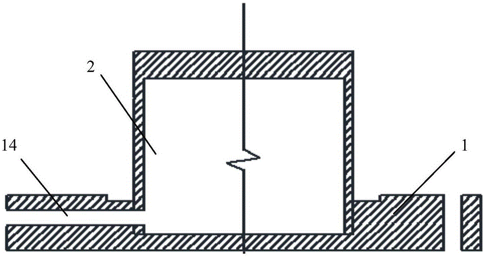 A test device for measuring frost heave force and frost heave amount of artificially frozen and thawed soil