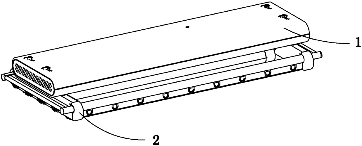 Independent type drying module and drying underlying type clothes drying machine