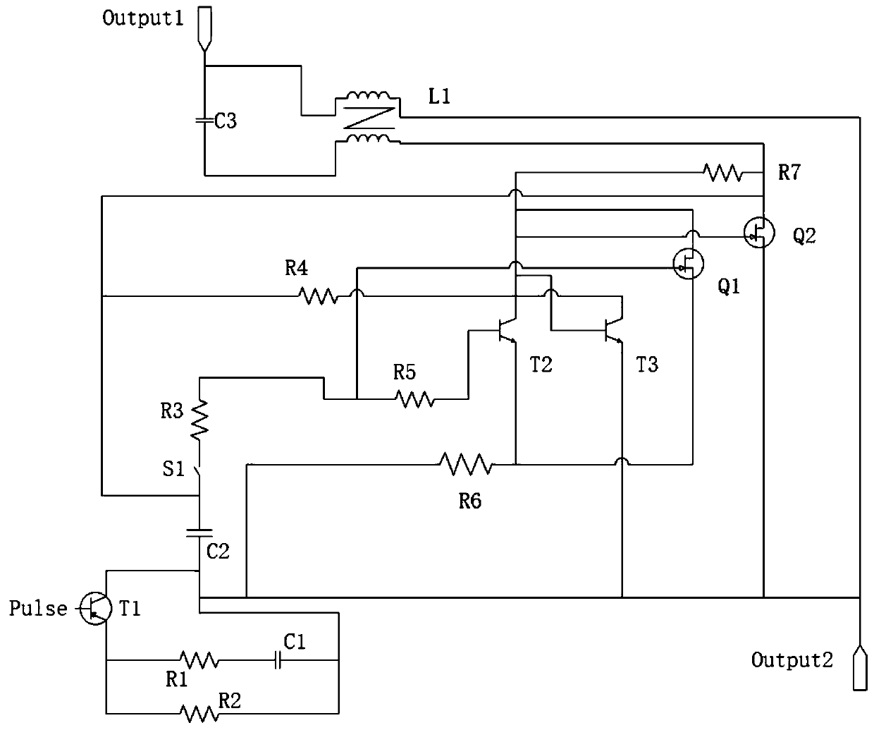 Intelligent robot power supply circuit in mobile warehouse logistics system