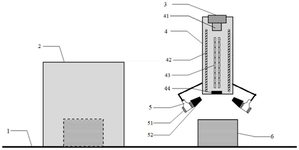 Hazardous article detection device and method based on neutrons and X-rays