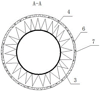 Oil product cyclic purification device with two-stage integrated combined filter core