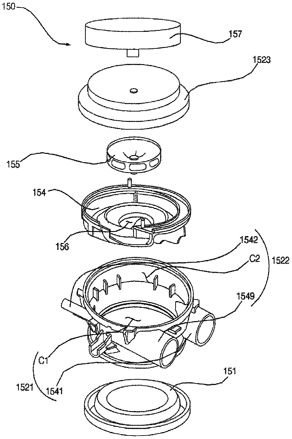 Pump and dishwasher comprising the same