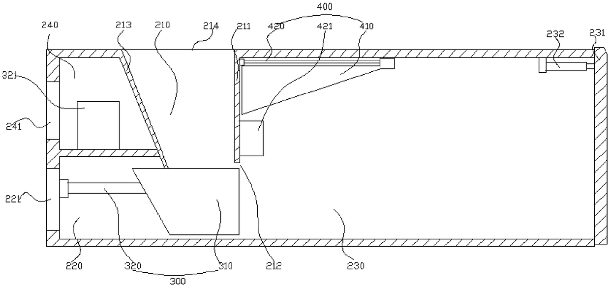 Garbage transferring box and garbage cleaning system