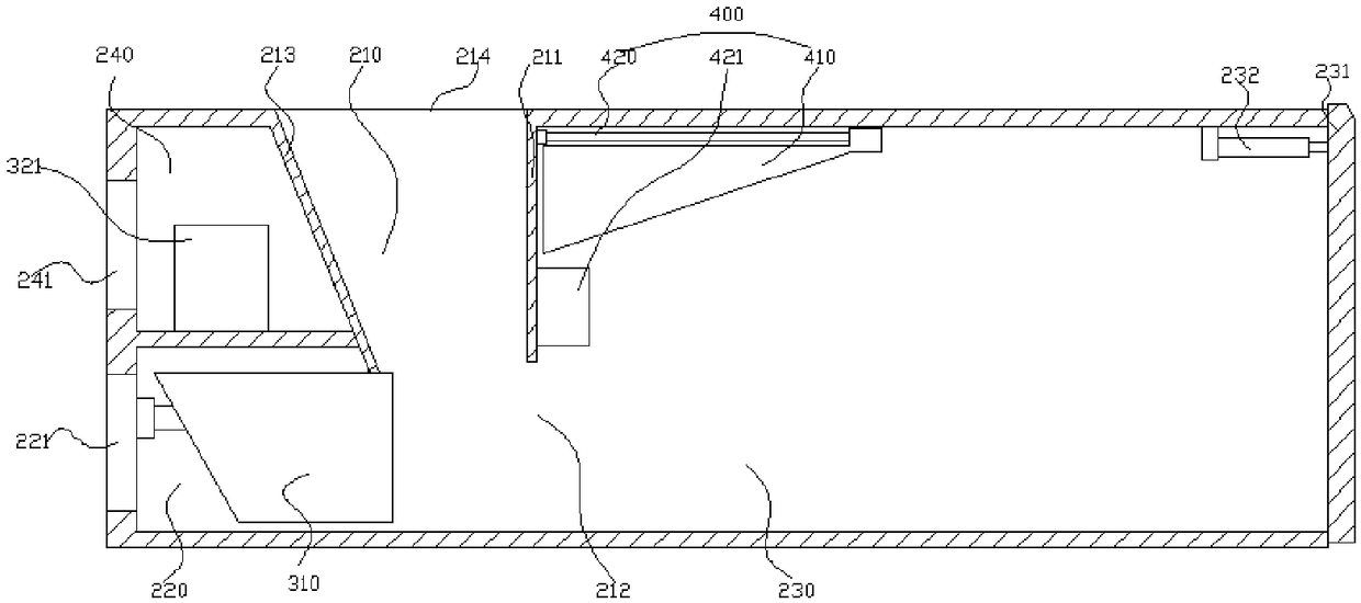 Garbage transferring box and garbage cleaning system